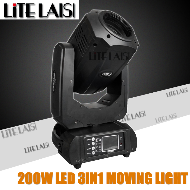 200W LED 摇头图案灯 3合1  200W LED Moving Head Spot Light 3in1